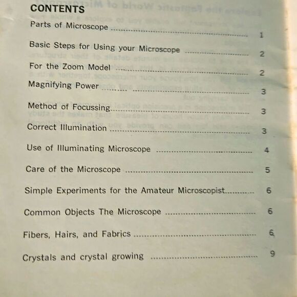 Vintage Gem Microscope MCM W/ Manual Embassy 100X-750X Scientific - Picture 10 of 15